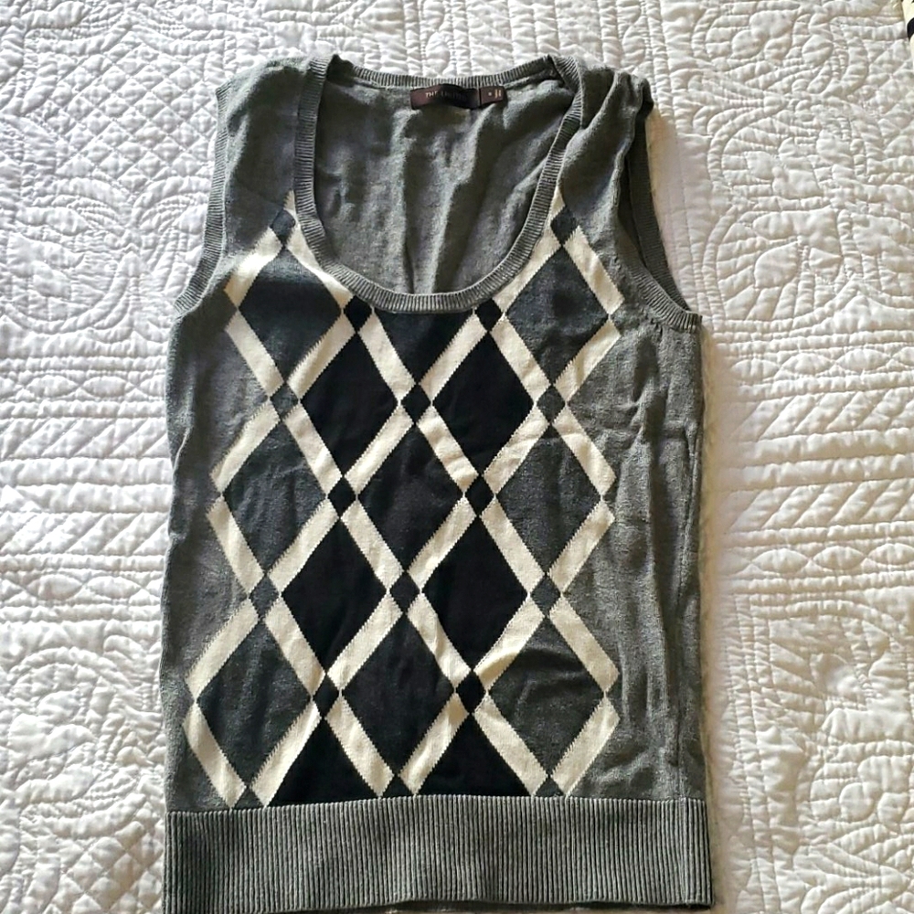 Argyle sweater vest